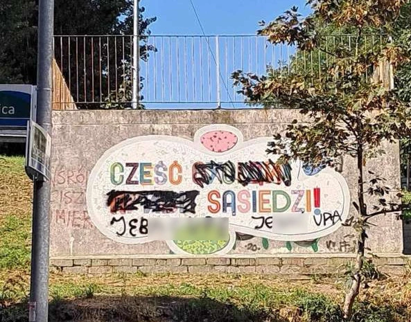 Insult in Szczecin