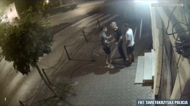 Physical attack in Pińczów