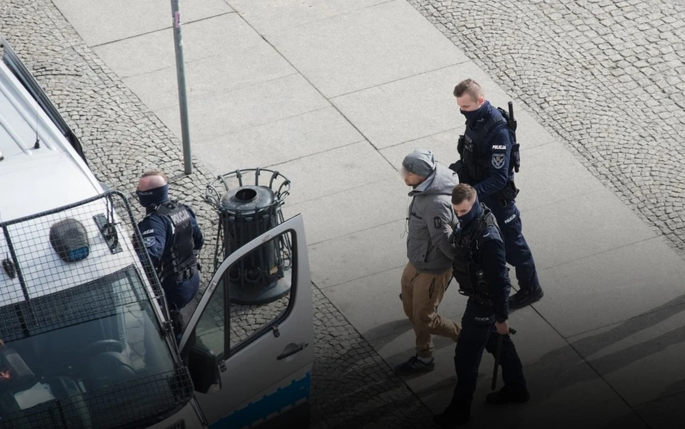Physical attack in Radom