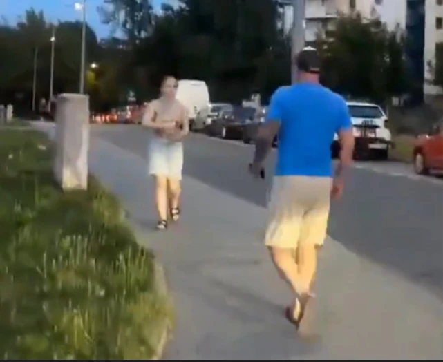 Physical attack in Kraków