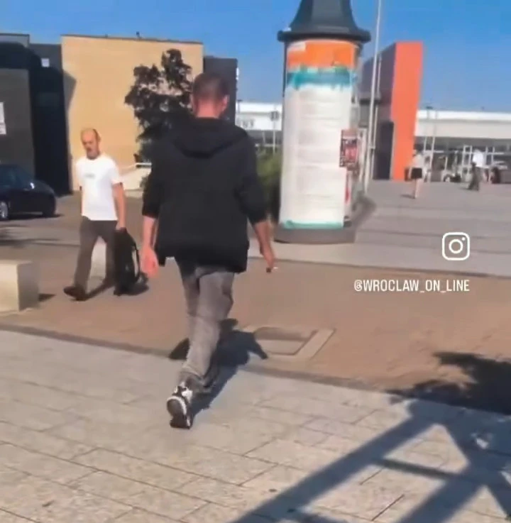 Physical attack in Kraków