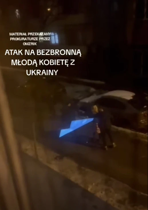 Physical attack in Pruszków