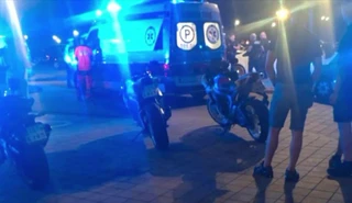 Physical attack in Strachowice